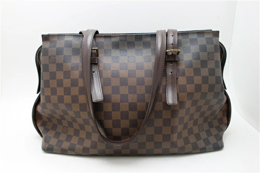 LOUIS VUITTON bag tote Chelsea Damier